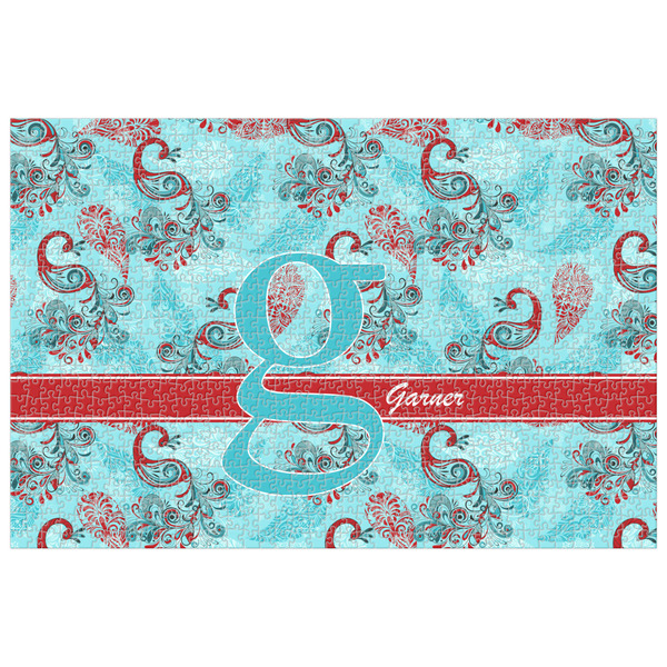 Custom Peacock Jigsaw Puzzle - 1000-piece (Personalized)