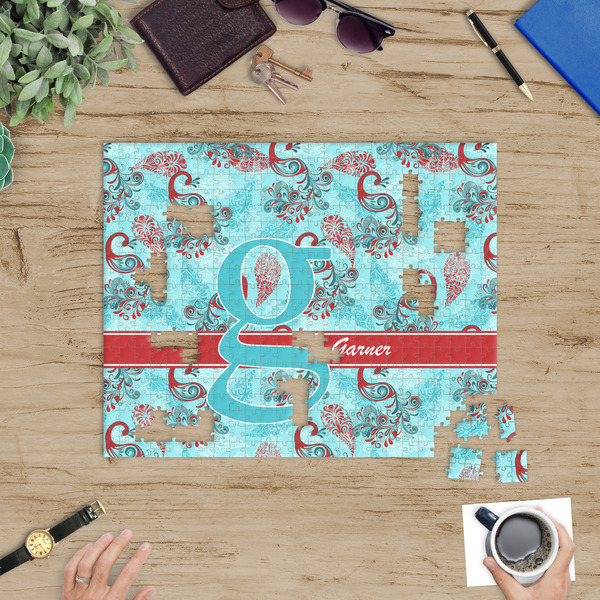 Peacock Jigsaw Puzzle 500 Piece - In Context