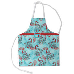 Peacock Kid's Apron - Small (Personalized)