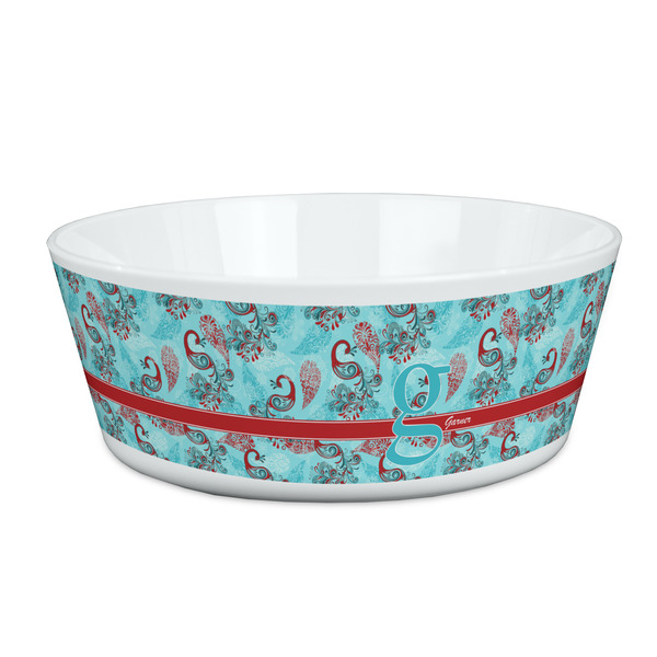 Custom Peacock Kid's Bowl (Personalized)