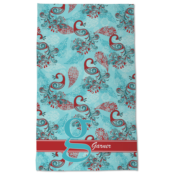 Peacock Kitchen Towel - Poly Cotton - Full Front