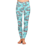 Peacock Ladies Leggings - Extra Large
