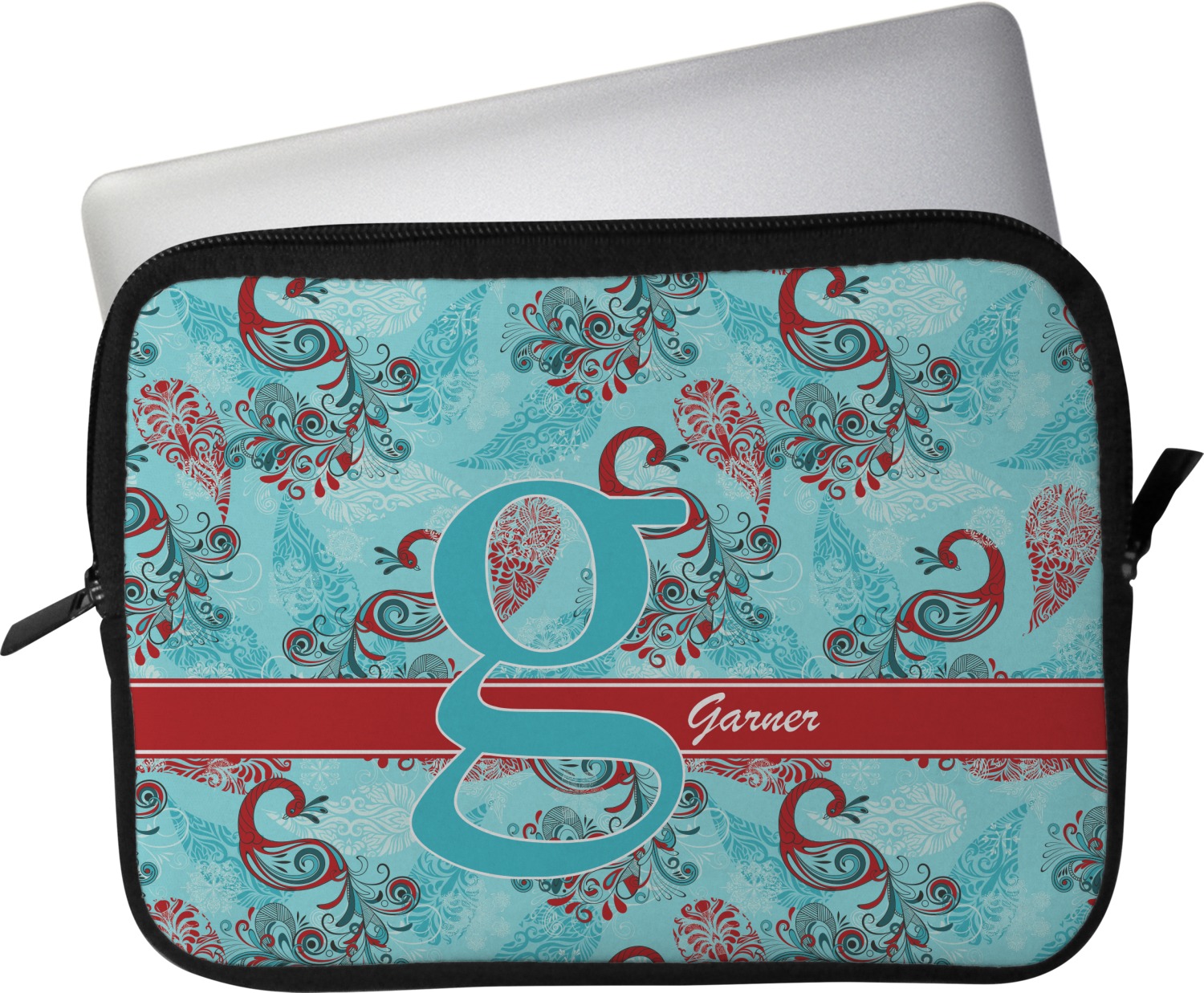 Custom Peacock Laptop Sleeve / Case 15" (Personalized) YouCustomizeIt