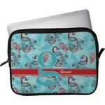 Peacock Laptop Sleeve / Case - 13" (Personalized)
