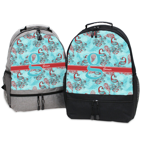 Peacock Large Backpacks - Both