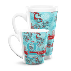 Peacock Latte Mug (Personalized)