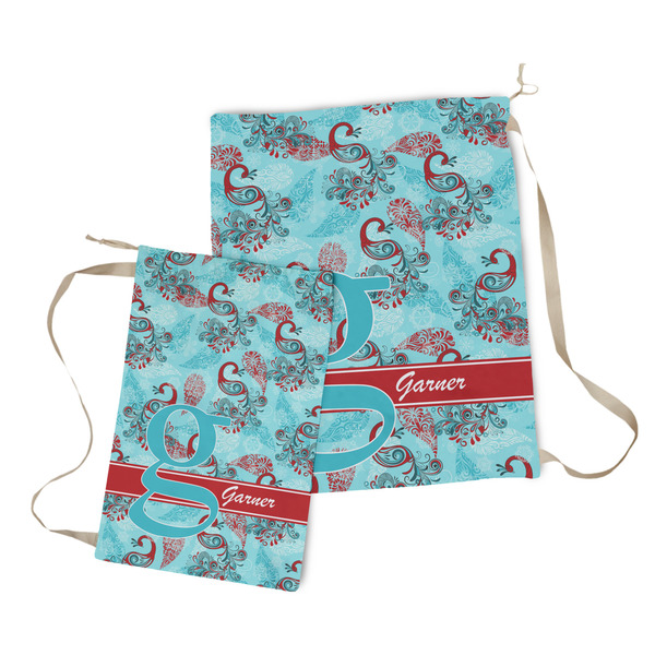 Peacock Laundry Bag - Both Bags