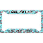 Peacock License Plate Frame (Personalized)