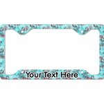 Peacock License Plate Frame - Style C (Personalized)