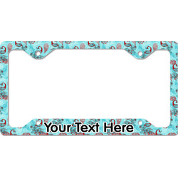 Peacock License Plate Frame - Style C (Personalized)