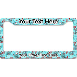 Peacock License Plate Frame - Style B (Personalized)