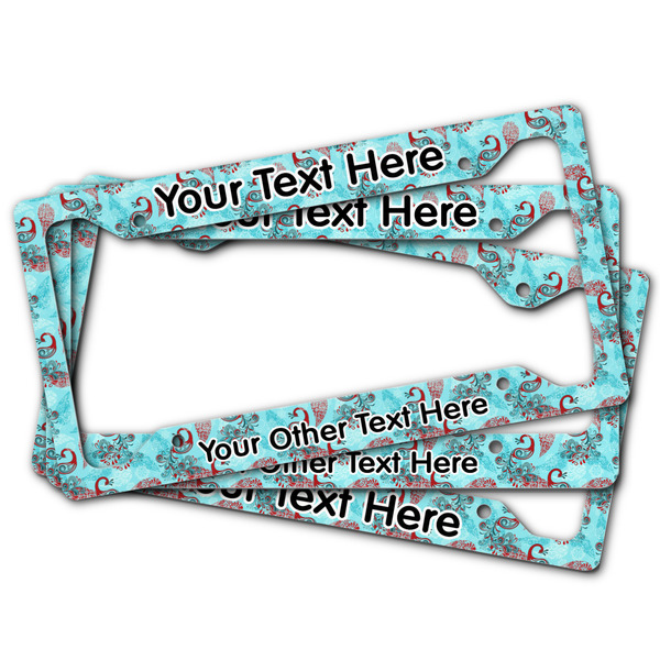 Peacock License Plate Frames - (PARENT MAIN)