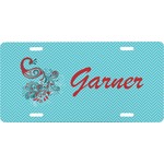 Peacock Front License Plate (Personalized)