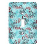 Peacock Light Switch Cover (Single Toggle)