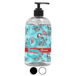 Peacock Plastic Soap / Lotion Dispenser (Personalized)
