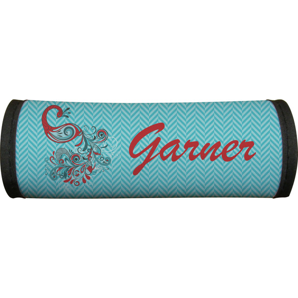 Peacock Luggage Handle Wrap