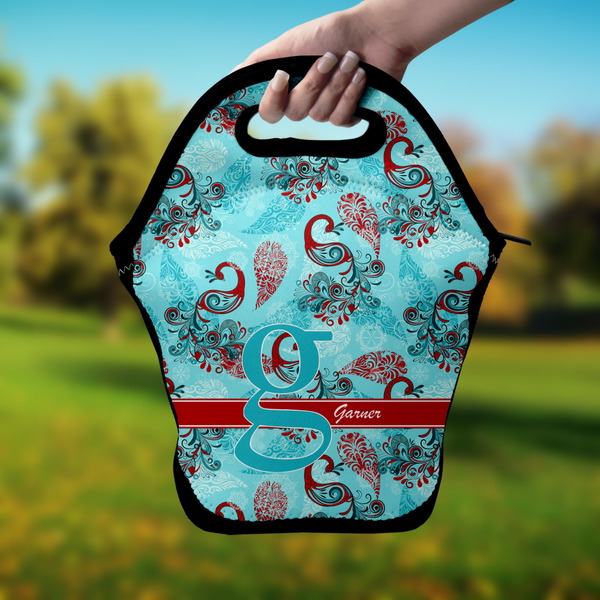 Peacock Lunch Bag - Hand