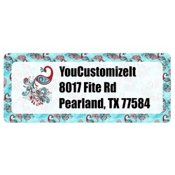 Peacock Return Address Labels (Personalized)