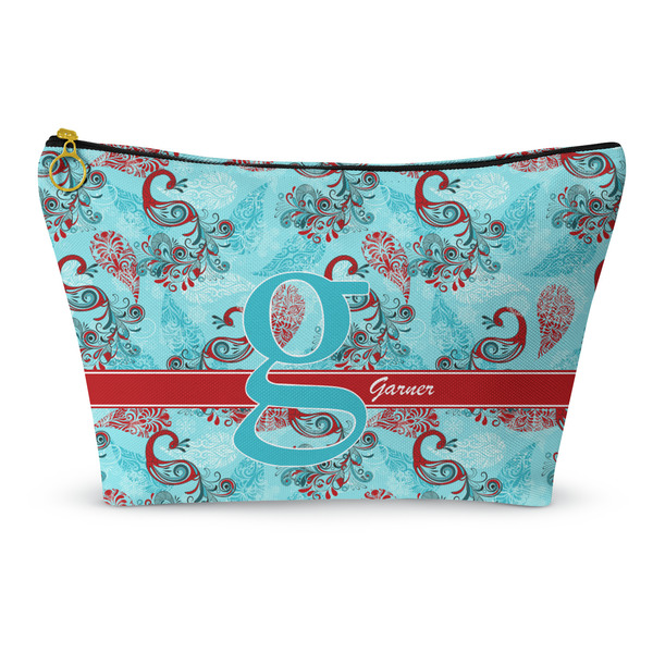 Custom Peacock Makeup Bag (Personalized)