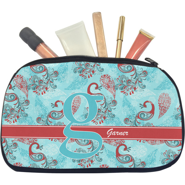 Peacock Makeup Bag Medium