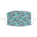 Peacock Adult Cloth Face Mask - XLarge