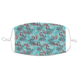 Peacock Adult Cloth Face Mask - XLarge
