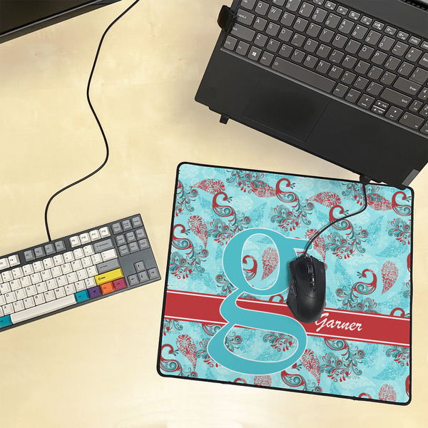 Peacock Medium Gaming Mats - LIFESTYLE