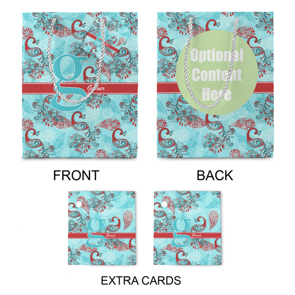 Peacock Medium Gift Bag - Approval