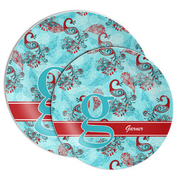 Peacock Melamine Plate (Personalized)