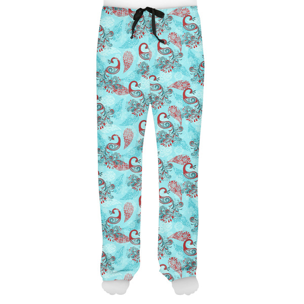 Peacock Men's Pjs Front - on model