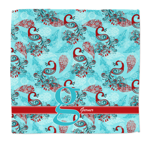 Custom Peacock Microfiber Dish Rag (Personalized)