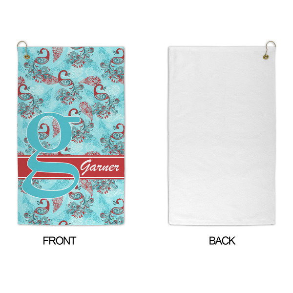 Peacock Microfiber Golf Towels - APPROVAL