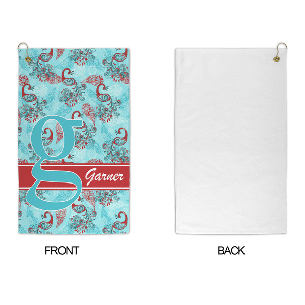 Peacock Microfiber Golf Towels - APPROVAL