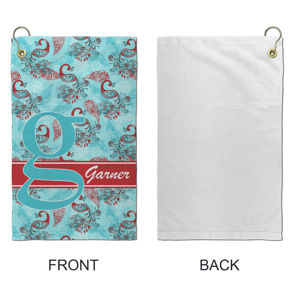 Peacock Microfiber Golf Towels - Small - APPROVAL