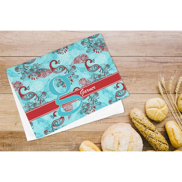 Peacock Microfiber Kitchen Towel - LIFESTYLE