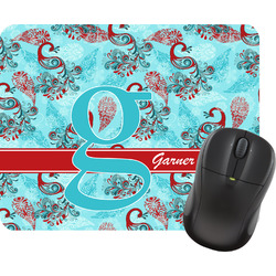 Peacock Rectangular Mouse Pad (Personalized)