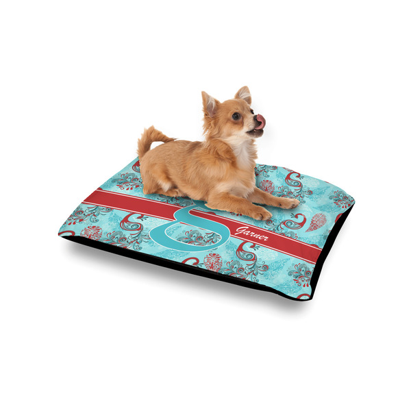 Peacock Outdoor Dog Beds - Small - IN CONTEXT