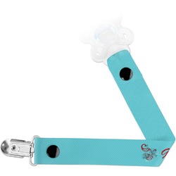 Peacock Pacifier Clip (Personalized)