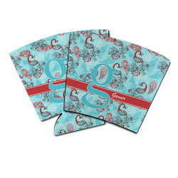 Peacock Party Cup Sleeve (Personalized)