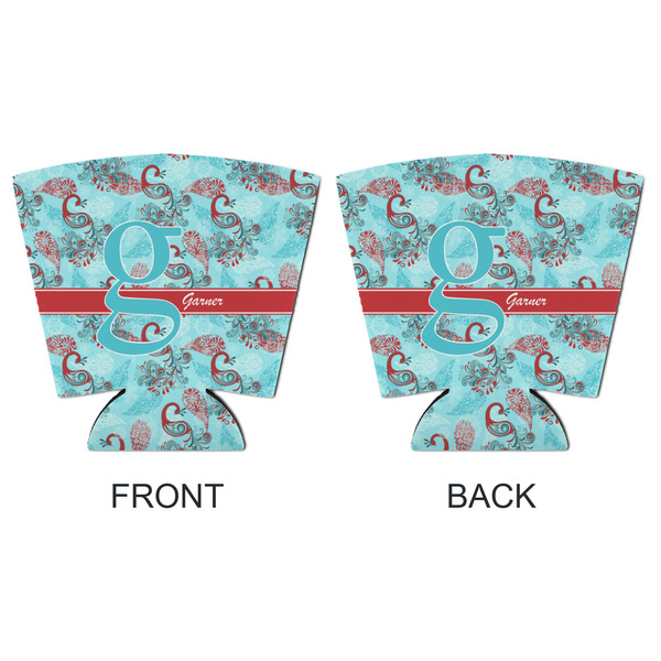 Peacock Party Cup Sleeves - with bottom - APPROVAL