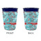 Peacock Party Cup Sleeves - without bottom - Approval