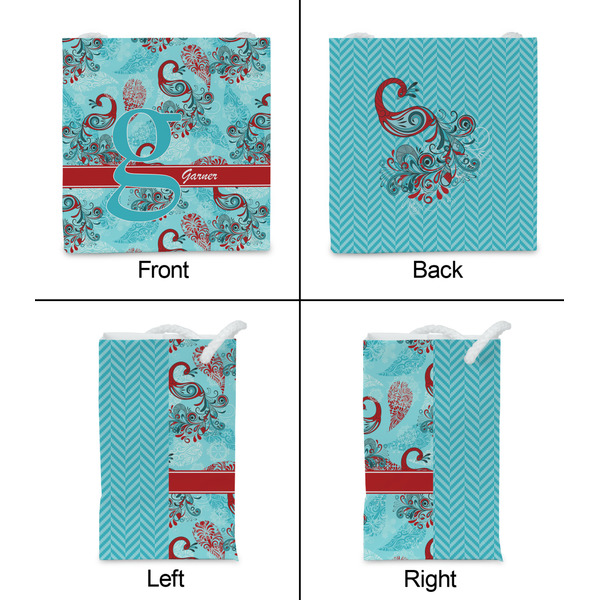 Peacock Party Favor Gift Bag - Gloss - Approval