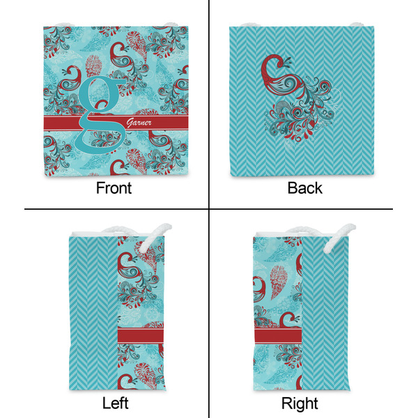 Peacock Party Favor Gift Bag - Matte - Approval