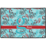 Peacock Door Mat - 36"x24" (Personalized)