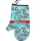 Peacock Personalized Oven Mitt - Left