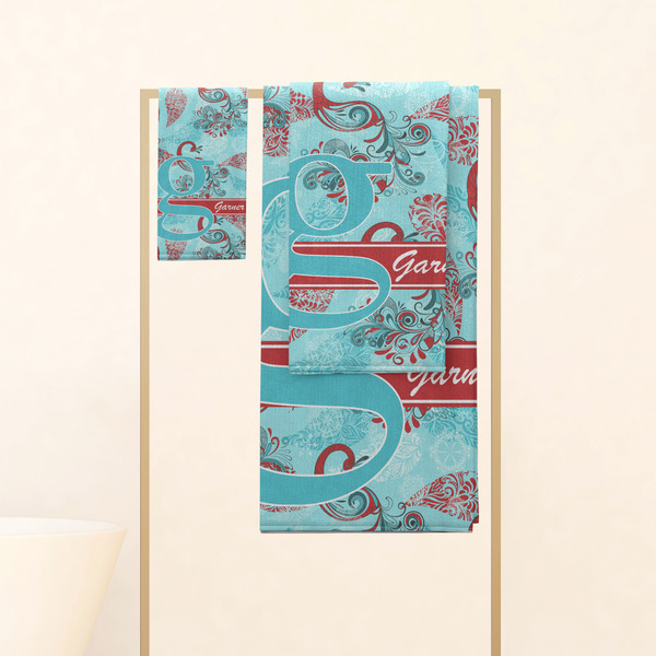 Peacock Personalized Towel Set