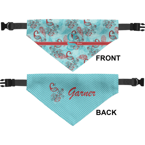Peacock Pet Bandana Approval