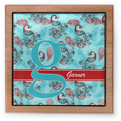 Peacock Pet Urn w/ Name and Initial