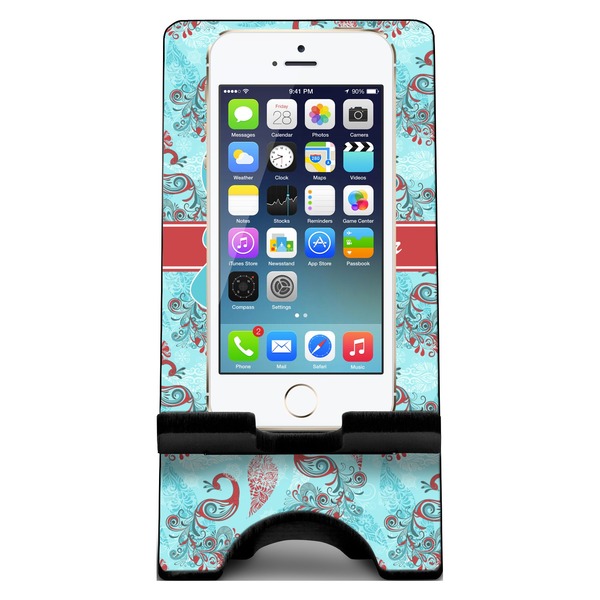 Peacock Phone Stand w/ Phone