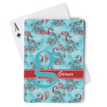 Peacock Playing Cards (Personalized)